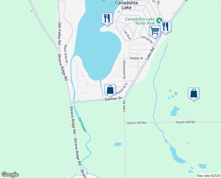 map of restaurants, bars, coffee shops, grocery stores, and more near 23400-23444 Arrow Dr in Union City