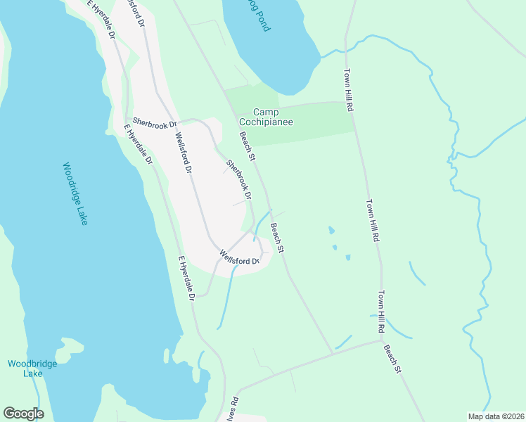 map of restaurants, bars, coffee shops, grocery stores, and more near 125 Sherbrook Drive in Goshen