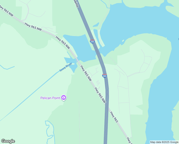 map of restaurants, bars, coffee shops, grocery stores, and more near 2698 Reservoir Drive in North Liberty
