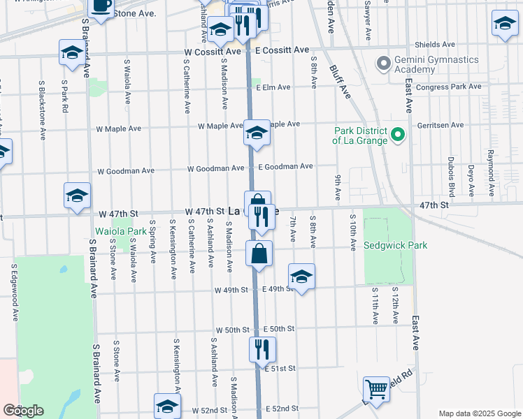 16 East 47th Street, La Grange IL Walk Score
