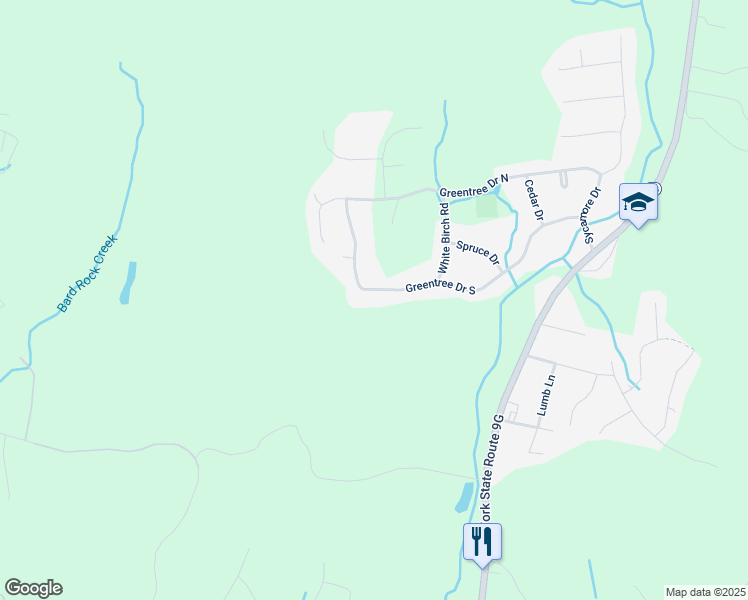 map of restaurants, bars, coffee shops, grocery stores, and more near 46 Greentree Drive South in Hyde Park