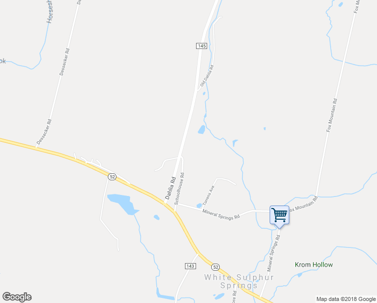 map of restaurants, bars, coffee shops, grocery stores, and more near 1231 Dahlia Road in Livingston Manor