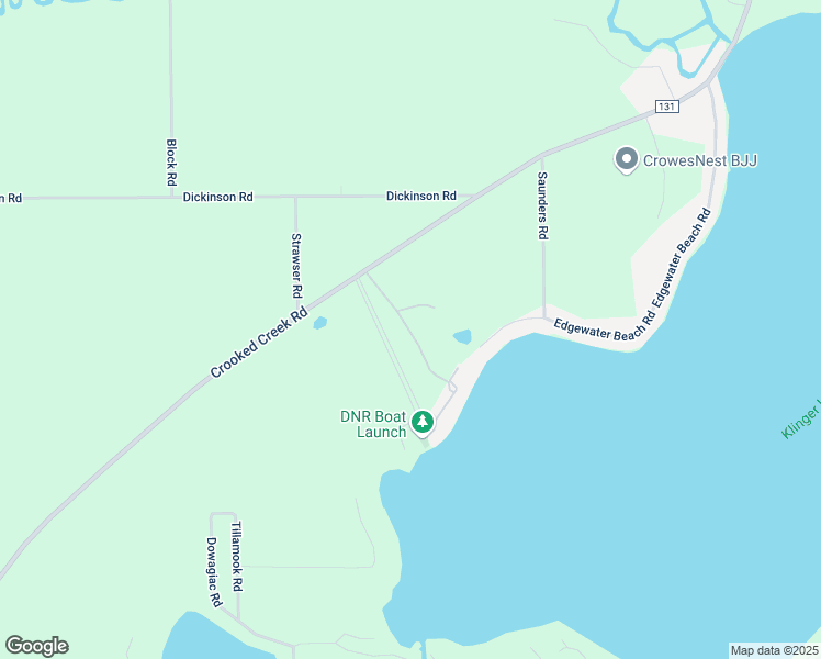 map of restaurants, bars, coffee shops, grocery stores, and more near 20300 Blairs View Drive in White Pigeon