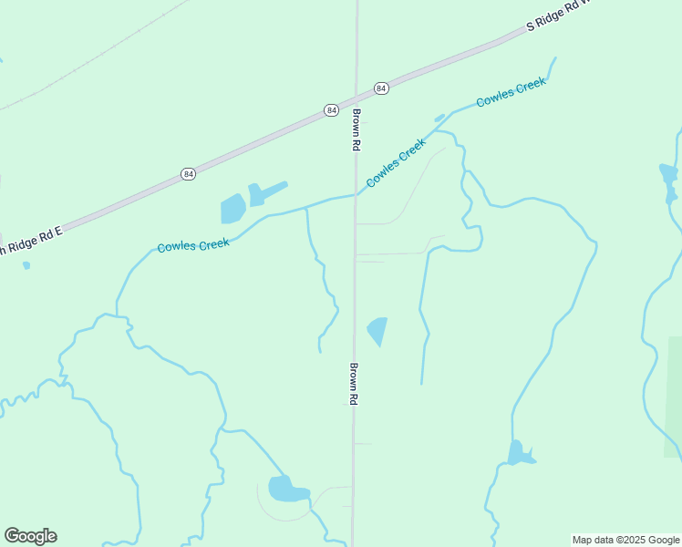 map of restaurants, bars, coffee shops, grocery stores, and more near 2983 Brown Road in Ashtabula