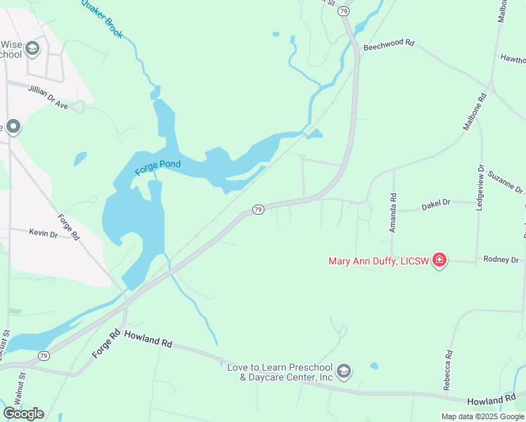 map of restaurants, bars, coffee shops, grocery stores, and more near 59 Richmond Road in Freetown