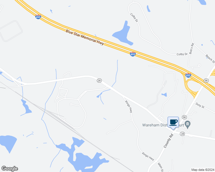 map of restaurants, bars, coffee shops, grocery stores, and more near 141 Cranberry Highway in Rochester