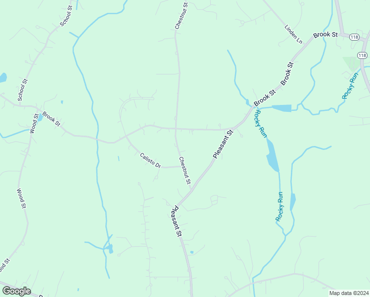 map of restaurants, bars, coffee shops, grocery stores, and more near 253 Chestnut Street in Rehoboth