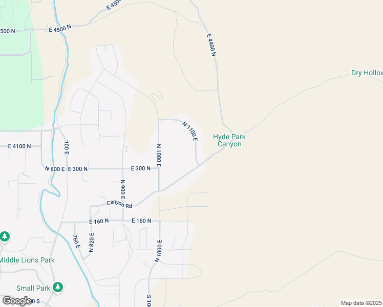map of restaurants, bars, coffee shops, grocery stores, and more near 355 North 1100 East in Hyde Park