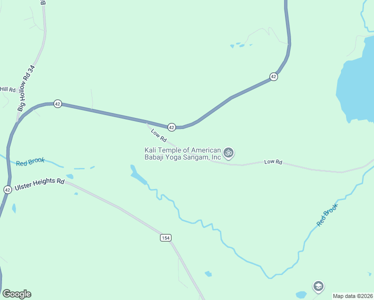 map of restaurants, bars, coffee shops, grocery stores, and more near 45 Low Road in Grahamsville