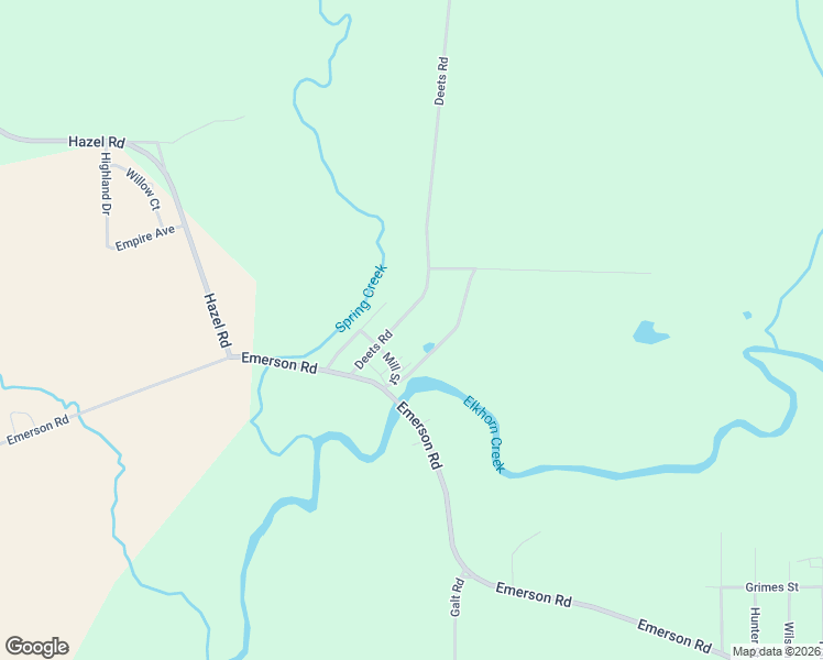 map of restaurants, bars, coffee shops, grocery stores, and more near 2220 Deets Road in Sterling