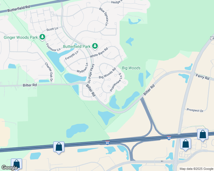 map of restaurants, bars, coffee shops, grocery stores, and more near 2665 Stanton Court in Aurora