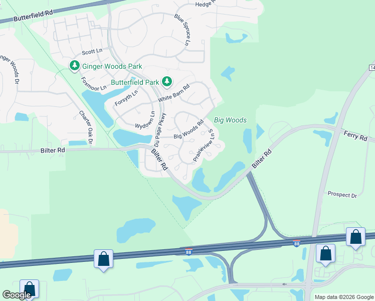 map of restaurants, bars, coffee shops, grocery stores, and more near 2665 Stanton Court in Aurora