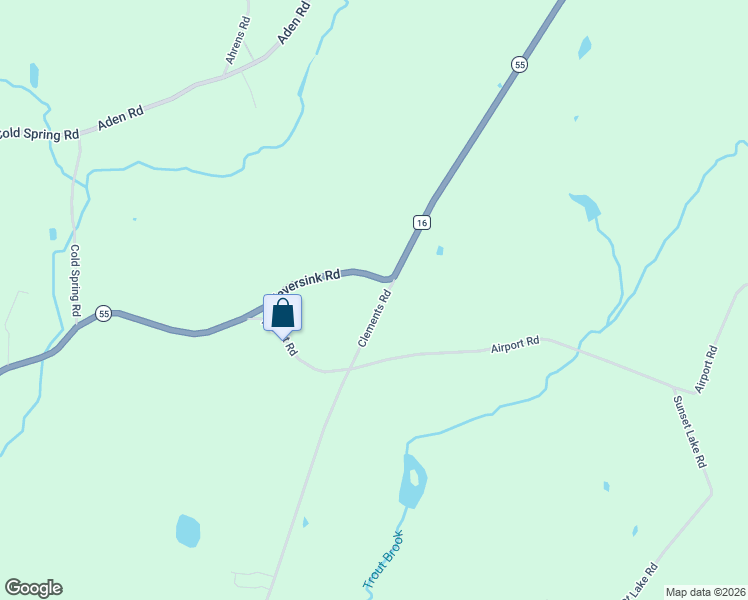 map of restaurants, bars, coffee shops, grocery stores, and more near 305 Clements Road in Liberty