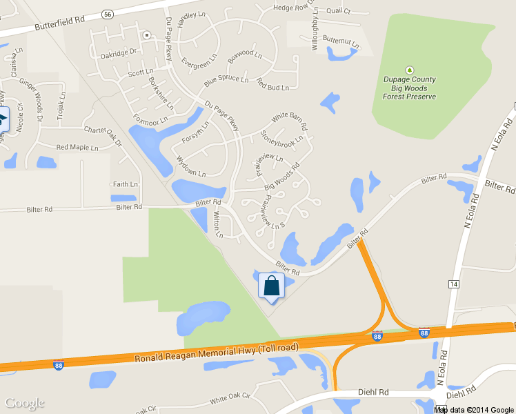 map of restaurants, bars, coffee shops, grocery stores, and more near 2624 Oakshire Court in Aurora