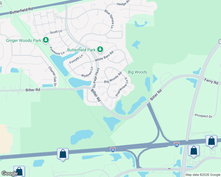 map of restaurants, bars, coffee shops, grocery stores, and more near 2665 Stanton Court in Aurora