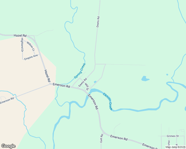 map of restaurants, bars, coffee shops, grocery stores, and more near 2220 Deets Road in Sterling