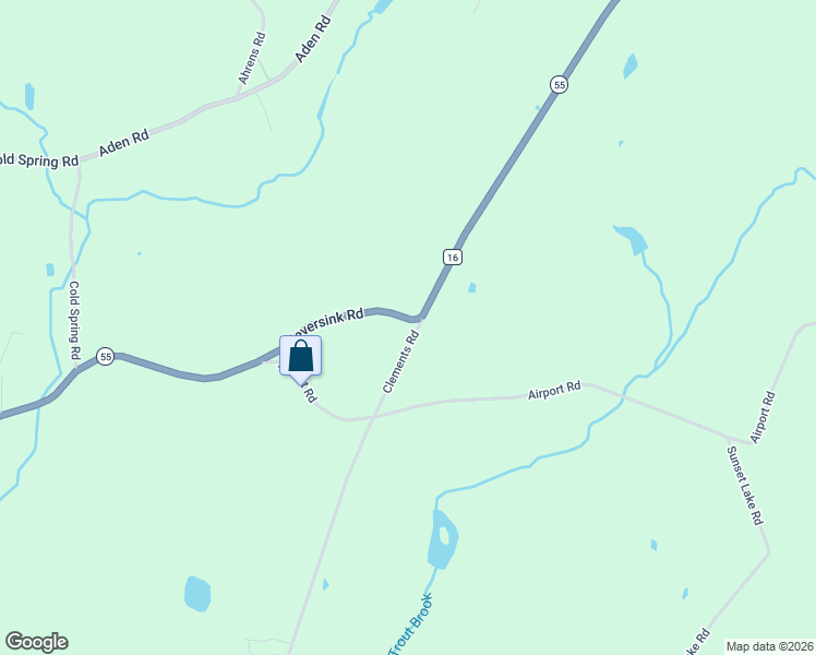 map of restaurants, bars, coffee shops, grocery stores, and more near 305 Clements Road in Liberty