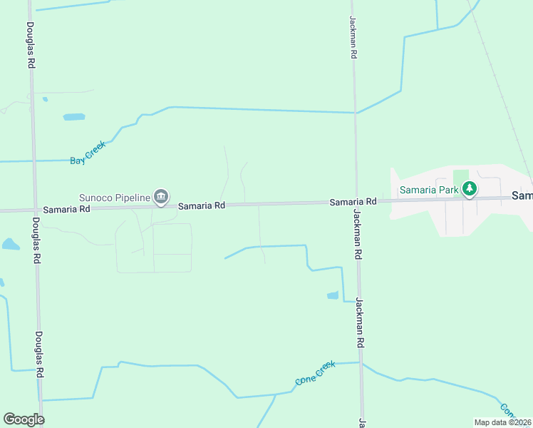 map of restaurants, bars, coffee shops, grocery stores, and more near 1981 Samaria Road in Temperance