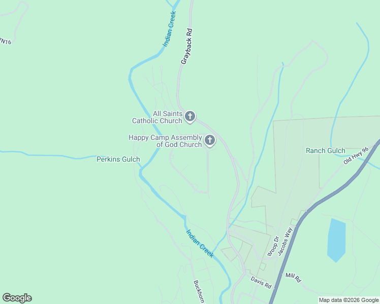 map of restaurants, bars, coffee shops, grocery stores, and more near 19-265 Indian Meadows Dr in Siskiyou