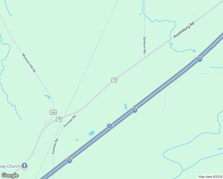 map of restaurants, bars, coffee shops, grocery stores, and more near 2820 Austinburg Road in Ashtabula
