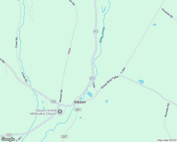 map of restaurants, bars, coffee shops, grocery stores, and more near 7846 Pennsylvania 547 in Susquehanna