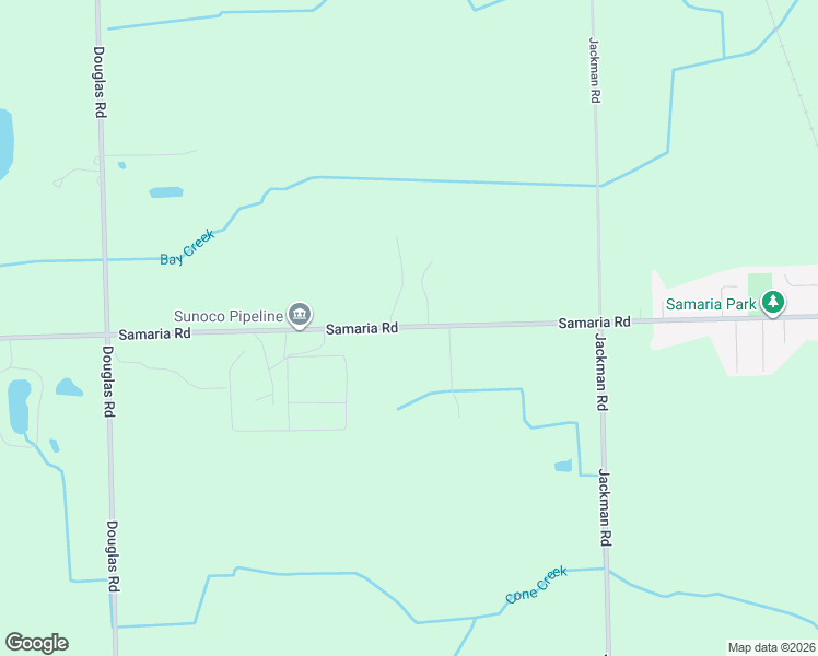 map of restaurants, bars, coffee shops, grocery stores, and more near 1981 Samaria Road in Temperance
