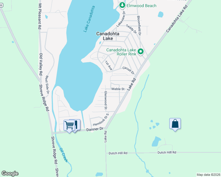 map of restaurants, bars, coffee shops, grocery stores, and more near 36014 Mable St in Union City