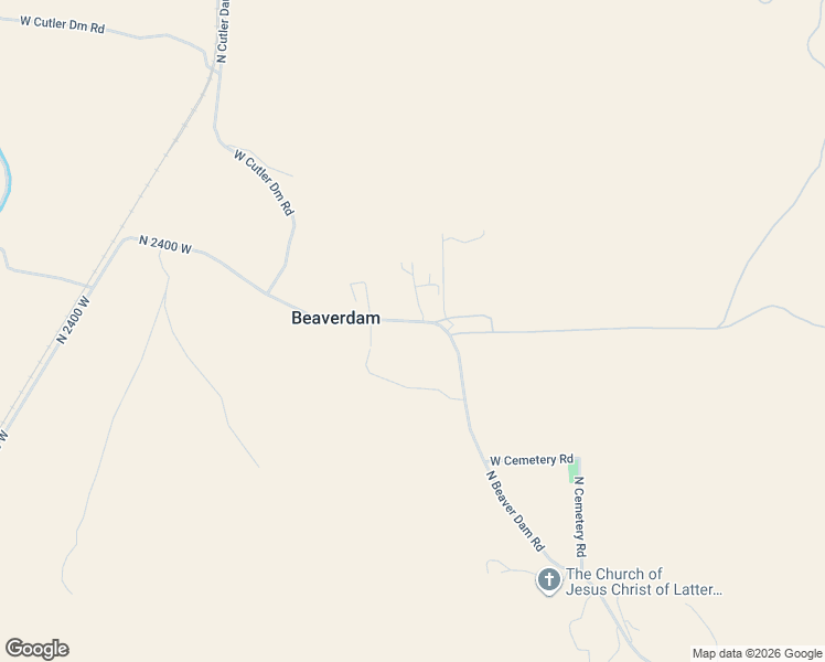 map of restaurants, bars, coffee shops, grocery stores, and more near 16425 North Beaver Dam Road in Collinston