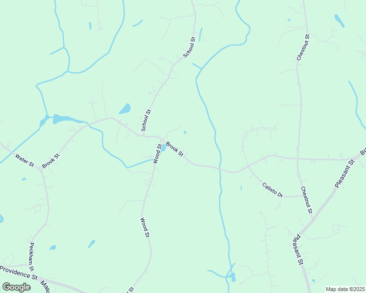 map of restaurants, bars, coffee shops, grocery stores, and more near 172 Brook Street in Rehoboth