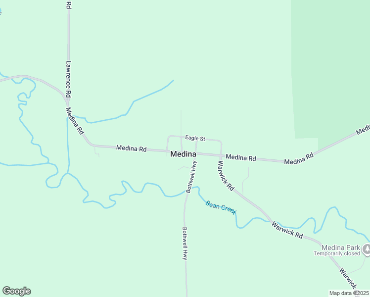 map of restaurants, bars, coffee shops, grocery stores, and more near in Medina