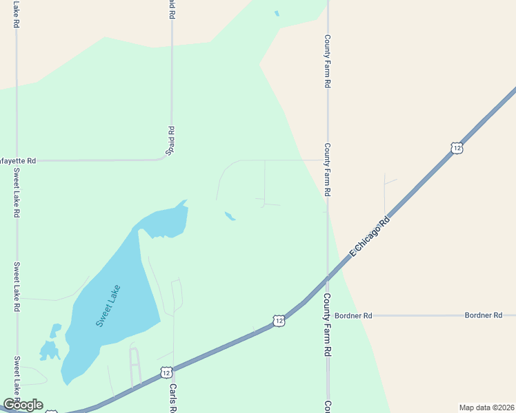 map of restaurants, bars, coffee shops, grocery stores, and more near 31291 East Lafayette Road in Sturgis