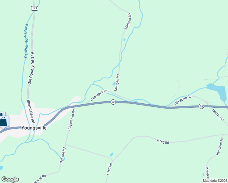 map of restaurants, bars, coffee shops, grocery stores, and more near 9 Menges Road in Sullivan County