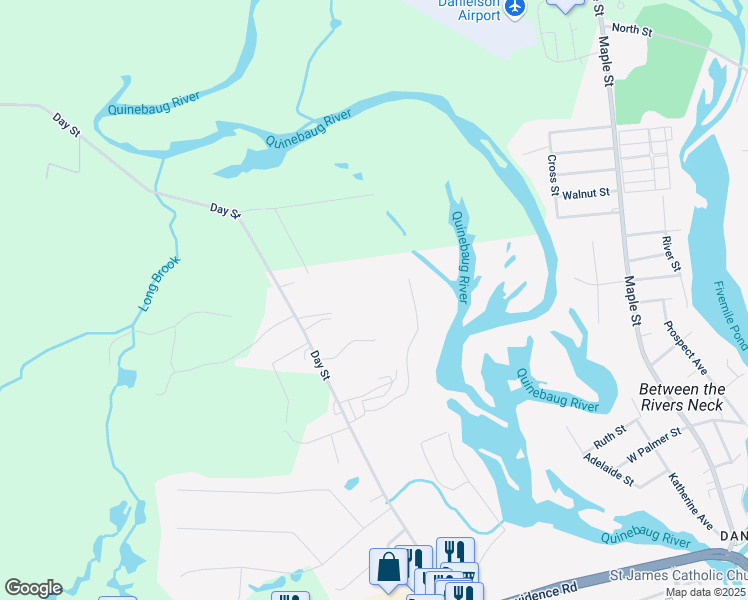map of restaurants, bars, coffee shops, grocery stores, and more near 140 Day Street in Brooklyn