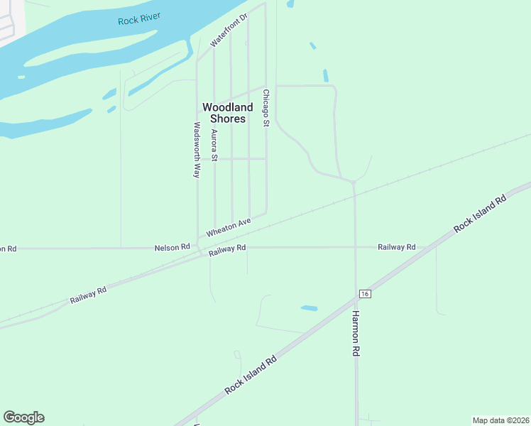 map of restaurants, bars, coffee shops, grocery stores, and more near 1529 Chicago Street in Dixon