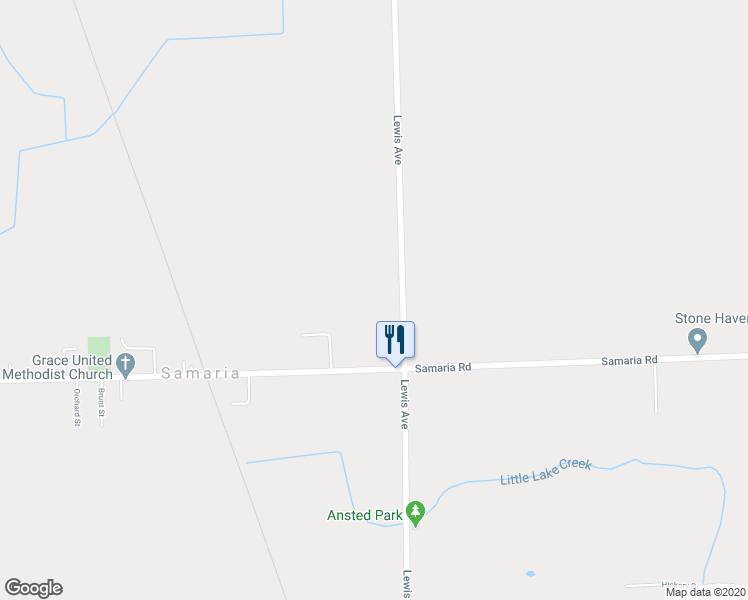 map of restaurants, bars, coffee shops, grocery stores, and more near 10671 Lewis Avenue in Temperance