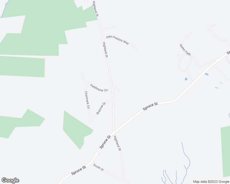map of restaurants, bars, coffee shops, grocery stores, and more near 144 Highland Street in Middleborough