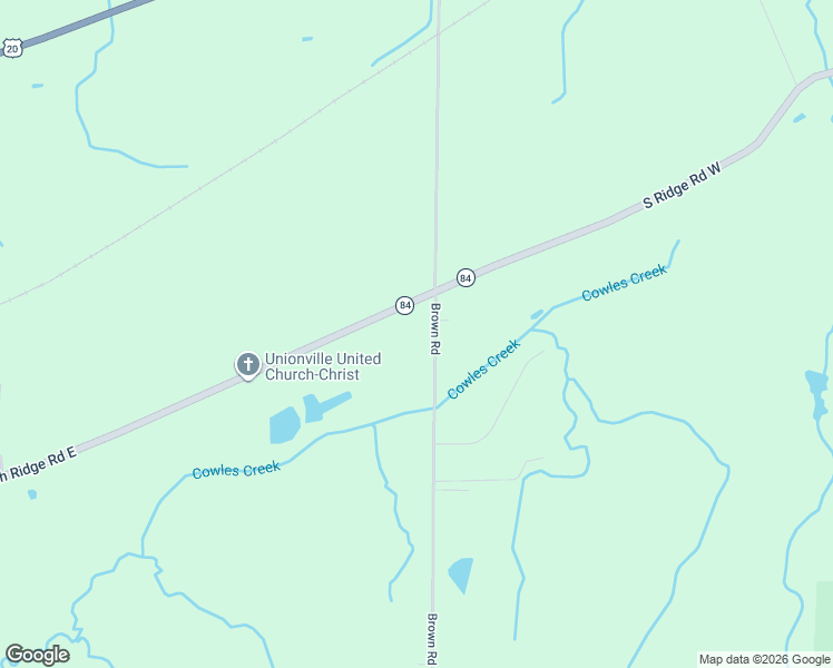 map of restaurants, bars, coffee shops, grocery stores, and more near 3191 Brown Road in Ashtabula