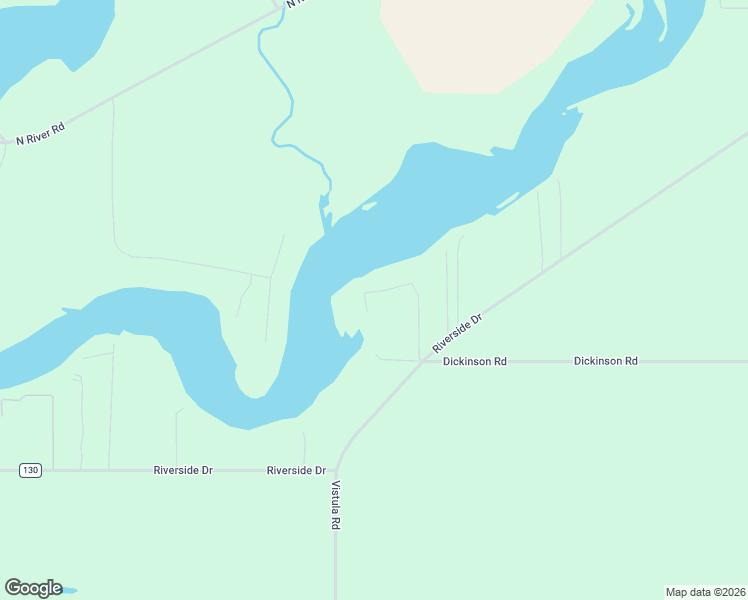 map of restaurants, bars, coffee shops, grocery stores, and more near 12138 Riverside Drive in Constantine