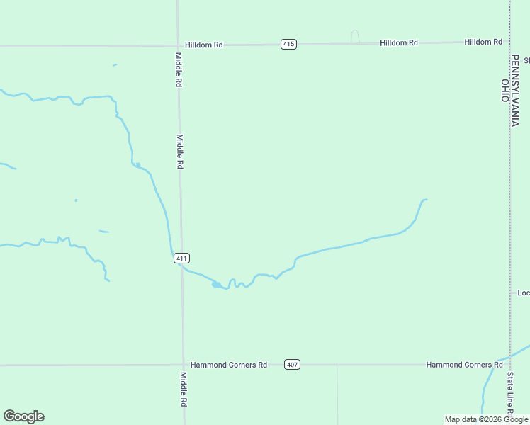 map of restaurants, bars, coffee shops, grocery stores, and more near 3074 Middle Road in Pierpont