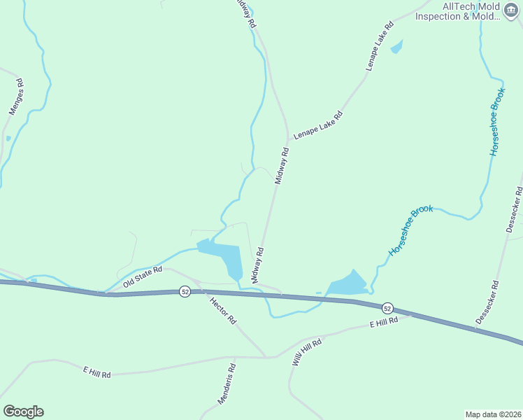 map of restaurants, bars, coffee shops, grocery stores, and more near 71 Midway Road in Livingston Manor
