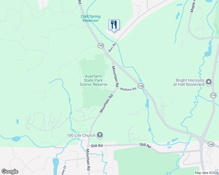 map of restaurants, bars, coffee shops, grocery stores, and more near 64 Cider Hill Road in Bloomfield