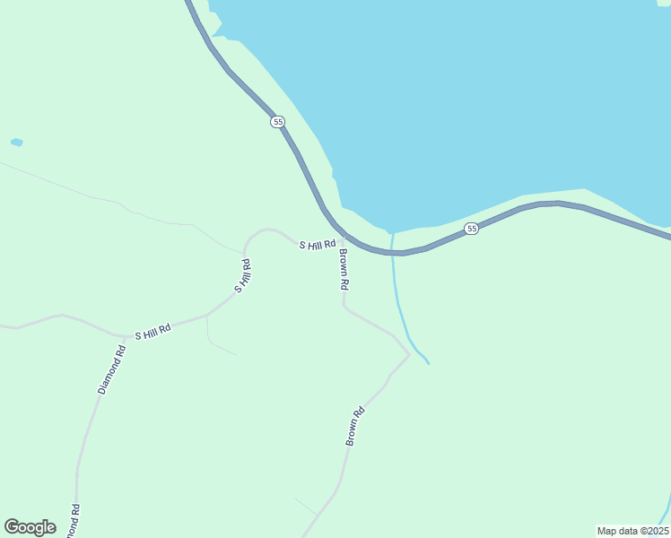 map of restaurants, bars, coffee shops, grocery stores, and more near 18 Brown Road in Grahamsville