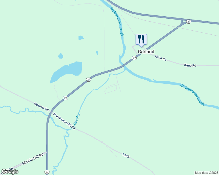 map of restaurants, bars, coffee shops, grocery stores, and more near Bristol Lane in Warren County