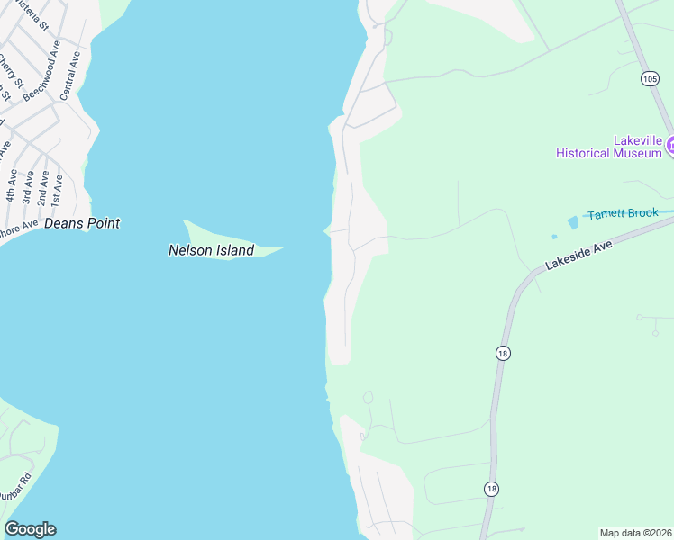 map of restaurants, bars, coffee shops, grocery stores, and more near 135 Hemlock Shores Road in Lakeville