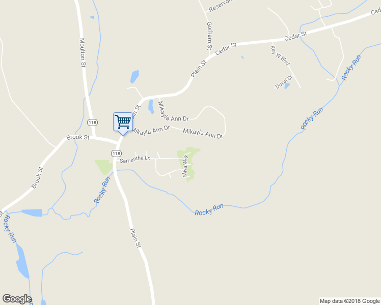 map of restaurants, bars, coffee shops, grocery stores, and more near 3 Judith Ann Circle in Rehoboth