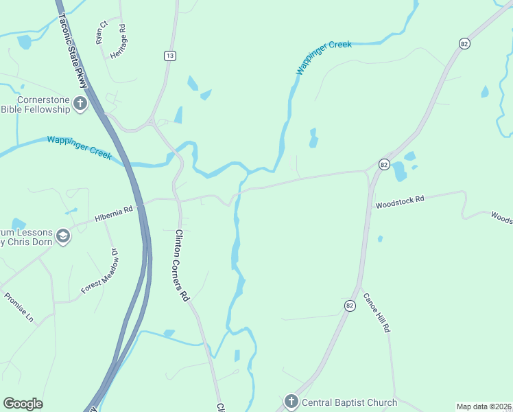 map of restaurants, bars, coffee shops, grocery stores, and more near 434 Hibernia Road in Salt Point
