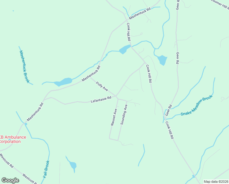 map of restaurants, bars, coffee shops, grocery stores, and more near 43 Polly Avenue in Killingly