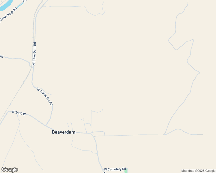 map of restaurants, bars, coffee shops, grocery stores, and more near 16418 North Beaver Dam Road in Collinston