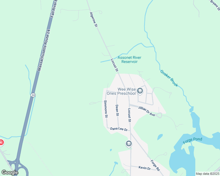 map of restaurants, bars, coffee shops, grocery stores, and more near 10 West Cudworth Avenue in Freetown
