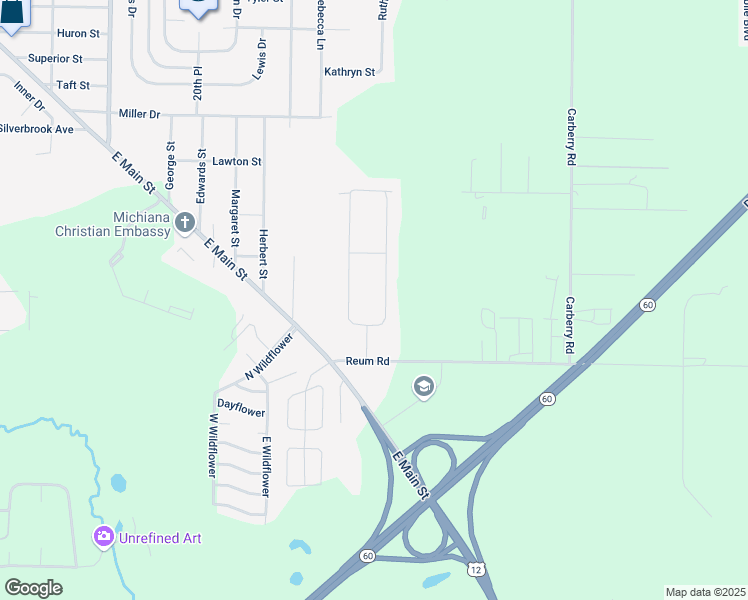 map of restaurants, bars, coffee shops, grocery stores, and more near 820 East Park Drive in Niles